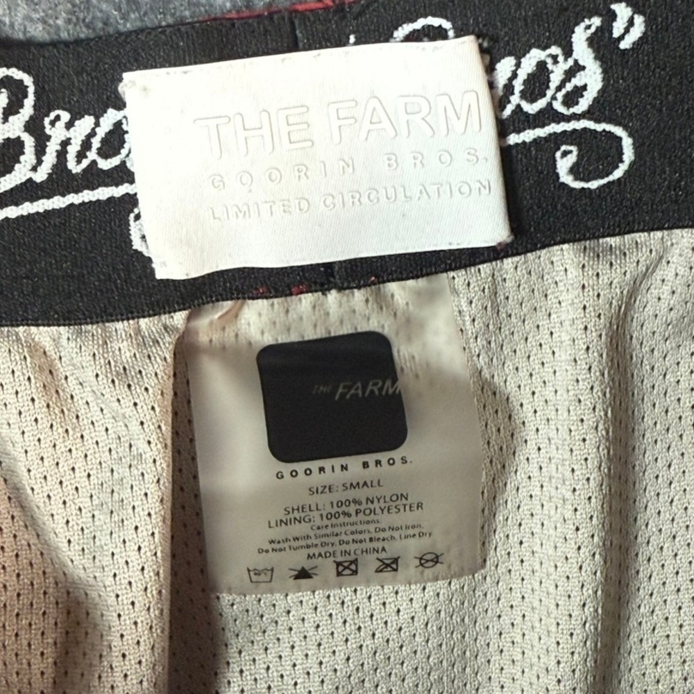 Goorin Bros The Farm Protector‎ Red Rooster Patch Swim Trunks Shorts Men Small - Picture 6 of 10